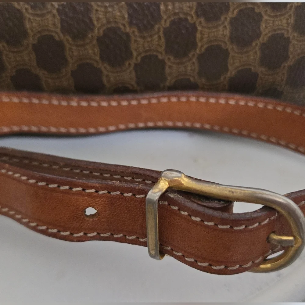 EUC Rare Vintage Celine Macadam Mini Shoulder Bag Limited Edition - Picture 12 of 14